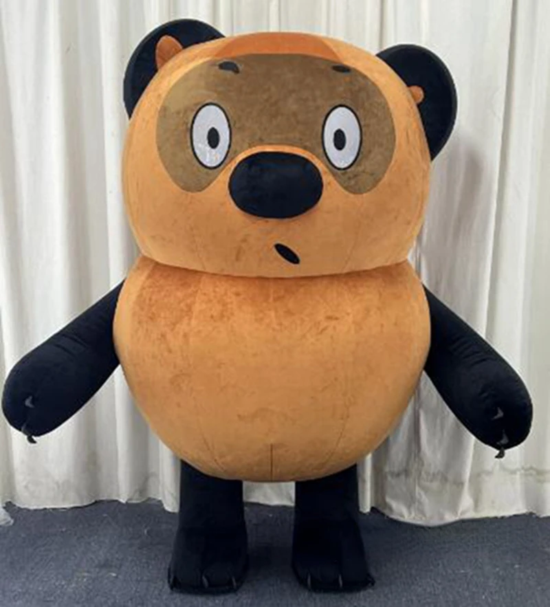 갈색 곰 인형 의상, 성인용 전신 플러시 소재, 파티, - Suits 리뷰 및 가격