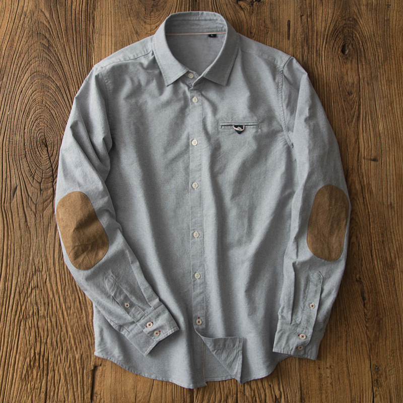 옥스포드 레트로 셔츠, 일본 비즈니스 캐주얼, 트렌디  - Oxford Cotton Casual Shirt Business 리뷰 및 가격